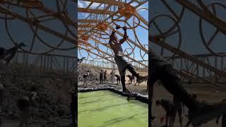 Tough mudder 15k 2023 monkey bar obstacle ToughMudder2023 Toughmuddersonoma Sonoma 15krun [upl. by Vivyanne78]