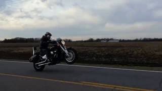 Suzuki Marauder VZ800 Wheelies [upl. by Acinelav]