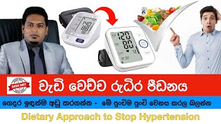 රුධිර පීඩනය අඩුකර ගන්න ඔබත් කරලම බලන්න  STOP Hypertension By Nutritionist Hiroshan Jayaranga [upl. by Llenreb]