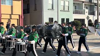 Santa Cruz Band Review with Reedley High School Marching Band [upl. by Eenor]