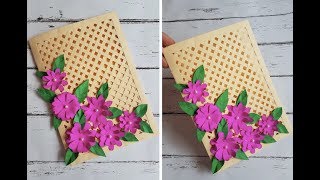 Beautiful Handmade Card for BirthdayAnniversary  DIY Card Idea [upl. by Aynotal]