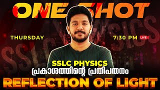 SSLC Physics  One Shot Series  Reflection of Light  പ്രകാശത്തിന്റെ പ്രതിപതനം  Exam Winner [upl. by Lita]