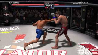 Bellator MMA Onslaught  Pat Curran vs Joe Warren [upl. by Ogilvy392]