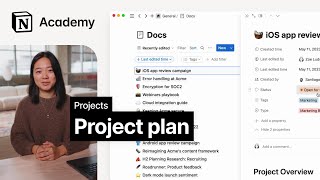 Create a project plan [upl. by Nibroc388]