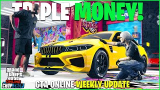 GTA ONLINE WEEKLY UPDATE TRIPLE MONEY DISCOUNTS  LIMITED TIME CONTENT [upl. by Radu]