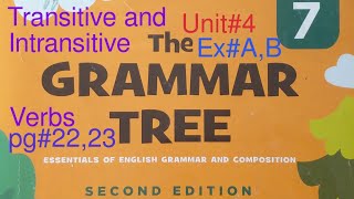 Transitive and intransitive verbs ExAB Oxford New Grammar tree book 7 [upl. by Pearson]