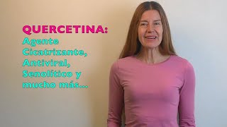 Quercetina potente agente cicatrizante antiviral antienvejecimiento y ¡mucho más [upl. by Francisco]