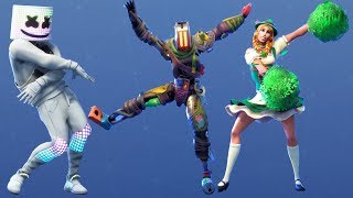 Fortnite All Dances Season 17 Updated to Slick [upl. by Ethelinda679]