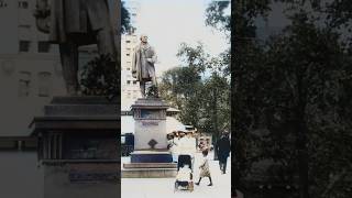 Battery Park New York City in 1911  Restored Footage [upl. by Hsetih857]