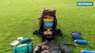 Trekking backpack  Trek 900 symbium 7010 mountain trekking backpack [upl. by Pas640]