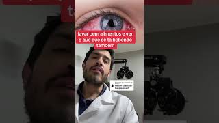 Cirurgia remove cicatriz de toxoplasmose [upl. by Rebe393]