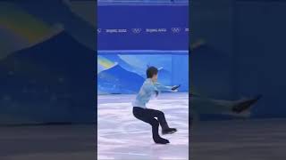 Yuzuru Hanyu Beijing 2022 4A attempt 🥲 [upl. by Namaan]