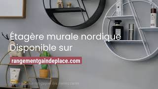 etagere murale nordique [upl. by Ekalb]