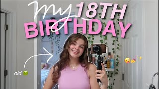 MY EPIC EIGHTEENTH BIRTHDAY VLOG [upl. by Chenee159]