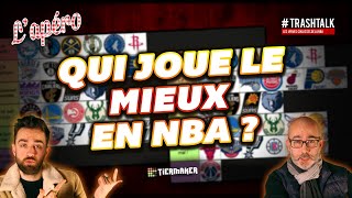 Tierlist  quelle équipe joue le mieux en NBA [upl. by Yazbak]