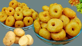 DONAT KENTANG CRISPY BALADO   RESEP SIMPEL ENAK NYA BIKIN NAGIH [upl. by Deedee413]