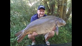 Carp fishing in france on Ile cube and étang de la Noue du Bois with Danny Stanmore [upl. by Gnilyarg]