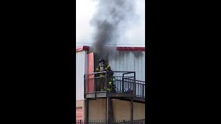 BRFD Sunday morning fire at South Harrells Ferry Road storage unit complex was arson [upl. by Hughmanick]