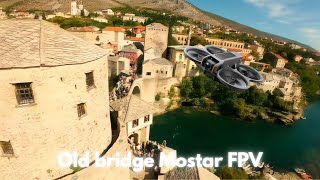 Old bridge Mostar FPV 2024  DJI Avata 2 manual mode [upl. by Adnawed]