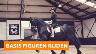 Basis figuren rijden  PaardenpraatTV [upl. by Dnomsed378]