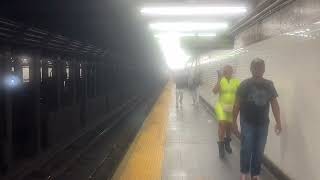 149th StreetGrand Concourse bound R62A 6 train entering and leaving 103rd Street in Manhattan [upl. by Cohl919]