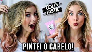 PINTEI O CABELO TESTANDO A GAMA COLORISTA  Alice Trewinnard [upl. by Keary]