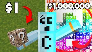 1 Vs 1000000 Lucky Blocks in Minecraft [upl. by Hannad]