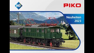 PIKO Neuheiten 2023  Spur H0 [upl. by Akived870]