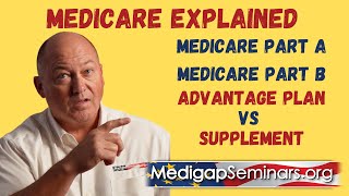 MedicareExplained Parts A amp B Advantage vs Supplement [upl. by Asert180]