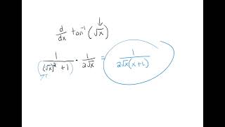 34 Differentiating Inverse Trig Functions [upl. by Doreen]