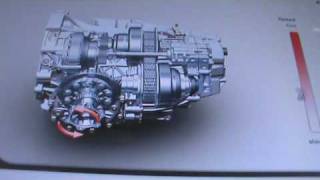 IAA 09  Audi Multitronic gear demonstration [upl. by Zwart761]