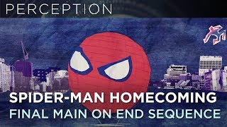 Marvel Studios SpiderMan Homecoming End Credits Final Main on End Title Sequence [upl. by Sloane806]