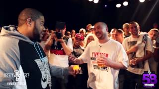 Battle Rapper Hands His Opponent an Orange  Charlie Clips vs Oshea [upl. by Fernanda]