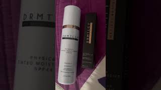 DRMTLGY Physical tunted sunscreen spf44 and Luminous eye corrector spf 41 sensationalat60 [upl. by Delia]