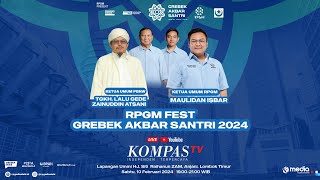 LIVE  Grebek Akbar Santri 2024 Dukung Prabowo Gibran [upl. by Whitver890]