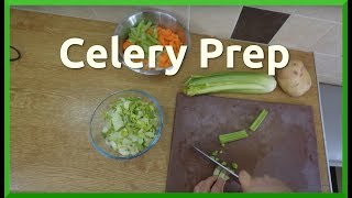 How to Prepare Celery  Fast [upl. by Adnofal]