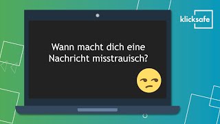 Safer Internet Day YouthTalk  Wann macht dich eine Nachricht misstrauisch [upl. by Premer]