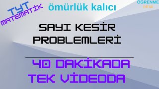 SAYIKESÄ°R PROBLEMLERÄ°NDEN SORUNUN KALMASINTYT MATEMATÄ°K KONU ANLATIMI [upl. by Conover]