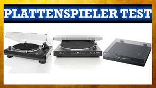 ▶ Plattenspieler Test 2024 ◊ TOP 3 Plattenspieler in einem Video [upl. by Gerald]