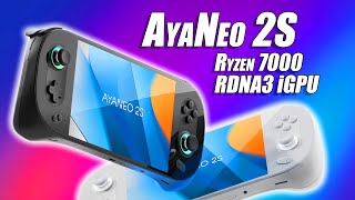 The AYANEO 2S Might Use A Ryzen 7840U RDNA3 APU But Can It Compete With The ROG ALLY [upl. by Wichern]