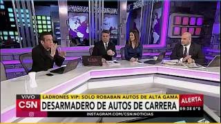 C5N  Policiales Desarmadero de autos de carrera Parte 1 [upl. by Simonetta713]