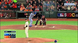 World Series G3 Giants vs Royals Full Game HD [upl. by Yeldnarb]