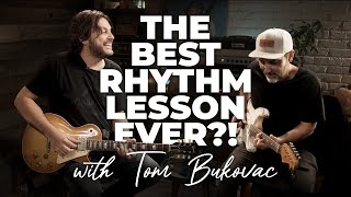 Nashville Session Guitarist Tom Bukovac Teaches One Of The Best Rhythm Guitar Lessons Ive Ever Seen [upl. by Anisah]