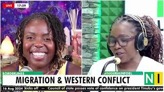 Borderlines Migration amp Western Conflict with Kelechi Okafor [upl. by Thorr87]