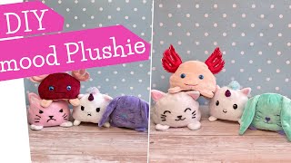 Wendetier nähen  Stimmungstier  Stofftier zum wenden  DIY mood plushie  Nähanleitung  mommymade [upl. by Emmaline]