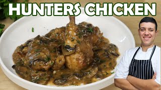 How to Make Hunters Chicken Chicken Chasseur Recipe [upl. by Eillac178]