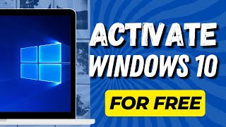 How To Activate Windows 10 For Free  Windows 10 free activation in 2024 [upl. by Aipotu209]