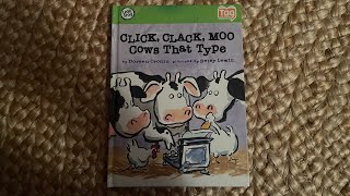 Leapfrog Tag Reader Story Time CLICK CLACK MOO Cows That Type [upl. by Shatzer]