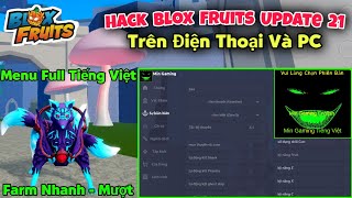 Hướng dẫn hack roblox blox fruits vng trên điện thoại cho người mới  hack tiếng việt mới nhất [upl. by Gaiser]