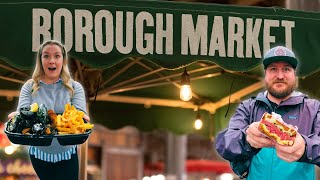 BEST Food Market in the WORLD Borough Market London [upl. by Nalyak552]